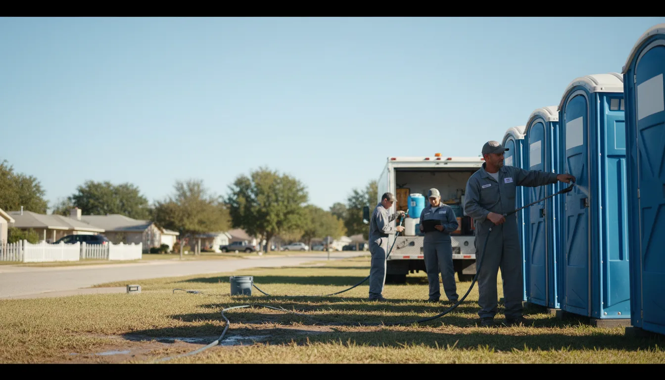 Long-Term Portable Toilet Rental in Stanhope, IA near me